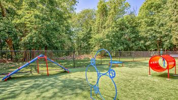 Pet friendly community with an off leash bark park